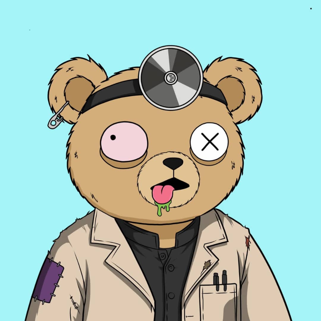 DumbTed the doctor bear - DUMBTED mascot